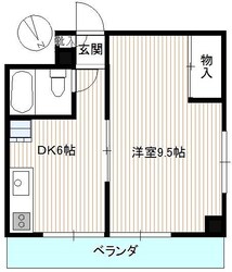 クレイン上野ハイツの物件間取画像